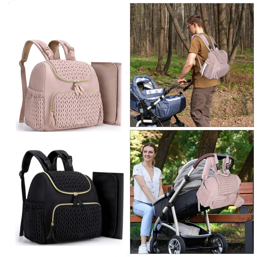 Diapering - Mochila de gran capacidad para pañales