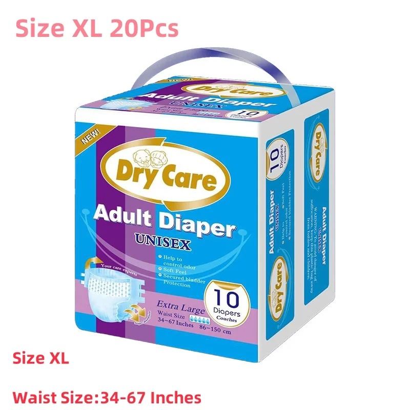 Diapering - Paquete de 20 Pañales Desechables para
