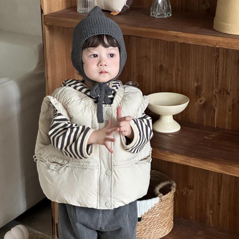 Toddler Boy Winter Fleece Jacket - Cárdigan cálido para niña, chaleco informal
