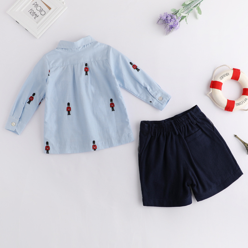 Baby Boy Suit Set Baptism - Conjuntos de Ropa Española para Niños,