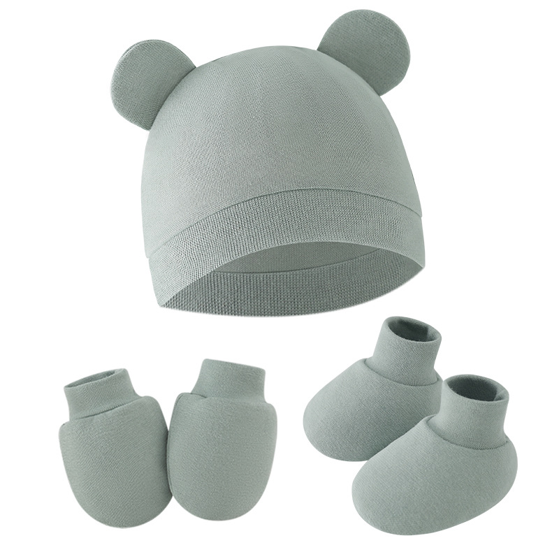 Infant Beanie Hat With Ears - Gorro bonito para bebé, gorro para
