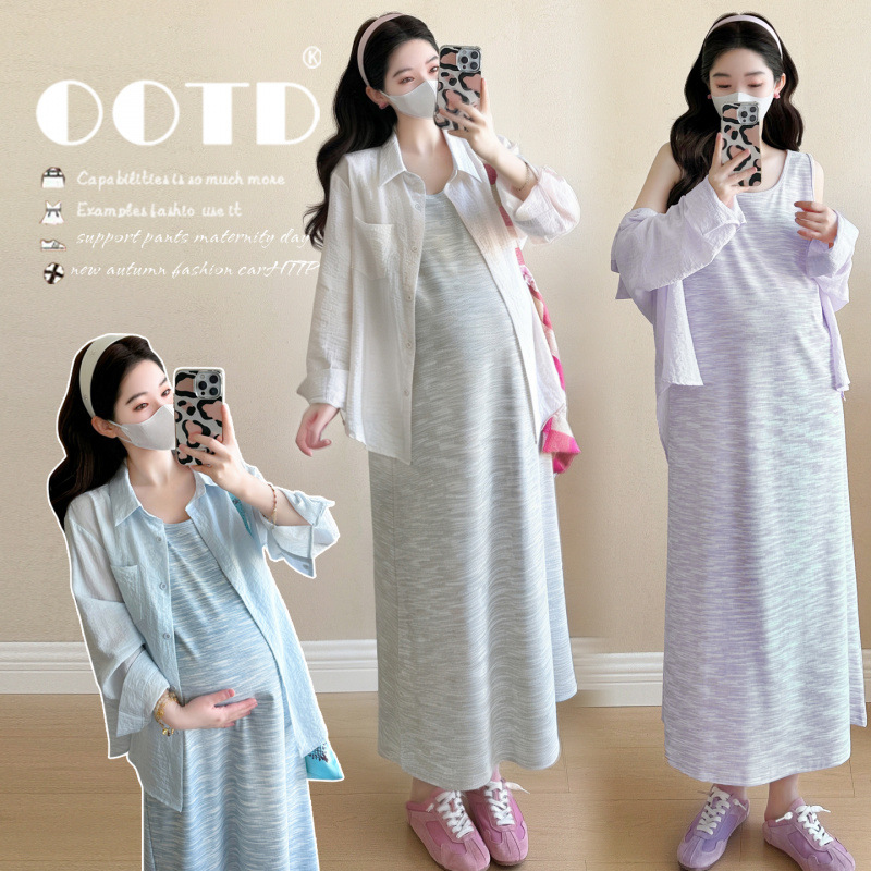 Maternity Wear - Traje de Maternidad Verano 2026, Vestido