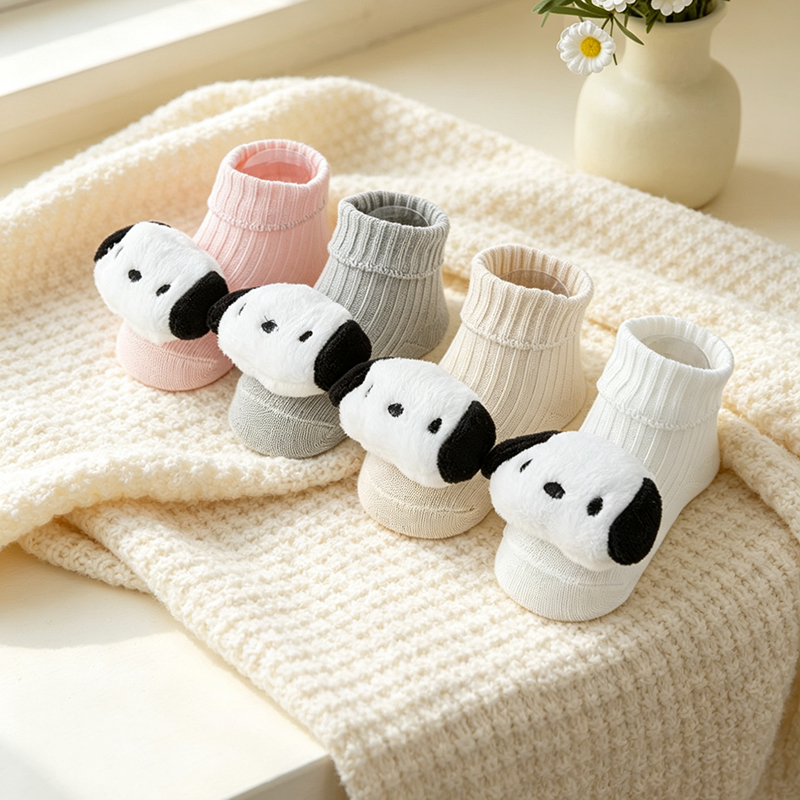 Unisex Baby Socks Non Slip - 1 par de lindos calcetines infantiles