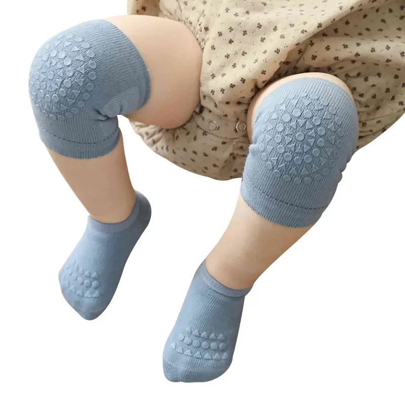 Unisex Baby Socks Non Slip - 1 Juego de Calcetines y Rodilleras