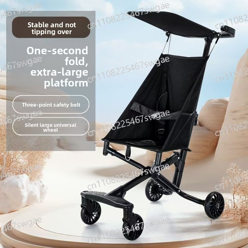 Lightweight Foldable Baby Stroller Compact - Carrito de Bebé Plegable Ultraligero, Compacto