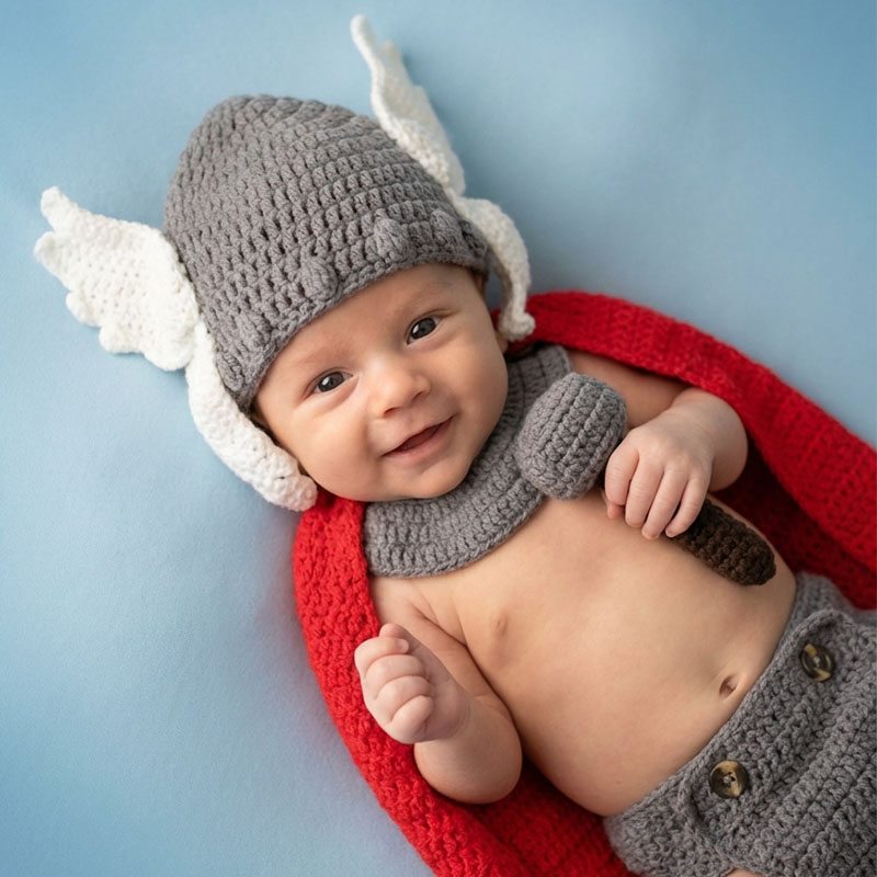 Infant Photography Props Outfit - Accesorios de fotografía para recién nacidos,