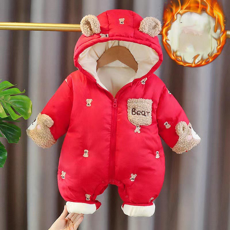 Pelele de invierno para bebé r - Cotton Baby Onesies Zipper reseña y precio