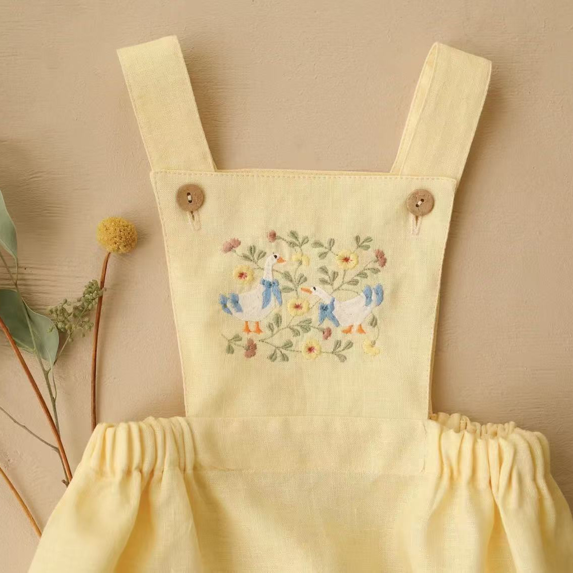 Mono de Verano 2026 Estilo Cam - Baby Summer Linen Sleeveless Jumpsuit reseña y precio