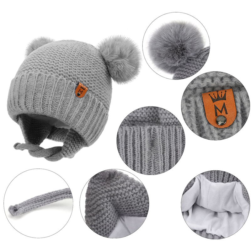 Gorro de lana para bebé, bonit - Infant Beanie Hat With Ears reseña y precio