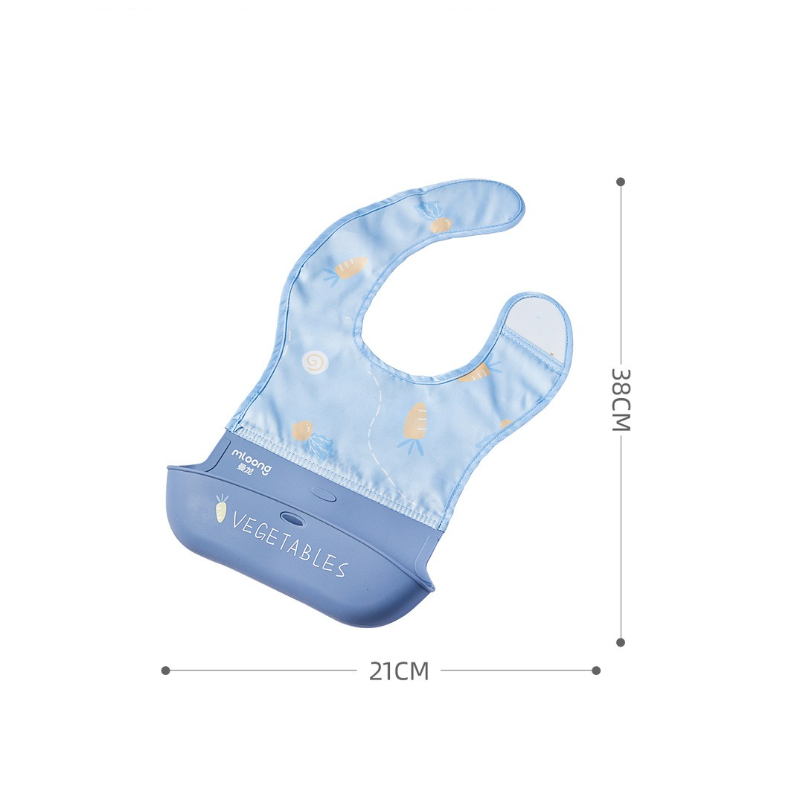 Babero impermeable para niños, - Waterproof Baby Bibs Silicone reseña y precio