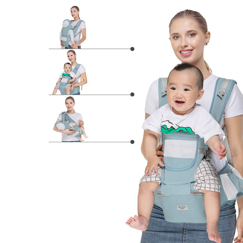 Portabebés con taburete de cin - Ergonomic Baby Carrier Newborn To Toddler reseña y precio