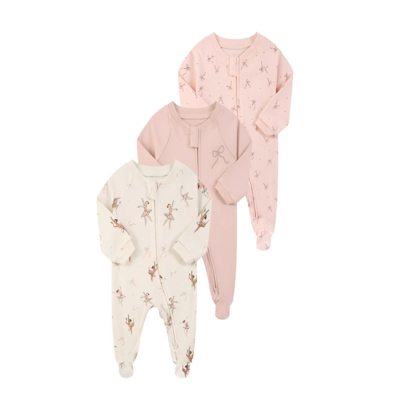 Somenie - Mameluco de Manga La - Cotton Baby Onesies Zipper reseña y precio