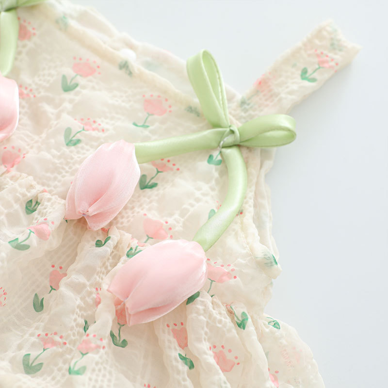 Body de Verano para Bebé Niña  - Newborn Baby Girl Romper Floral reseña y precio