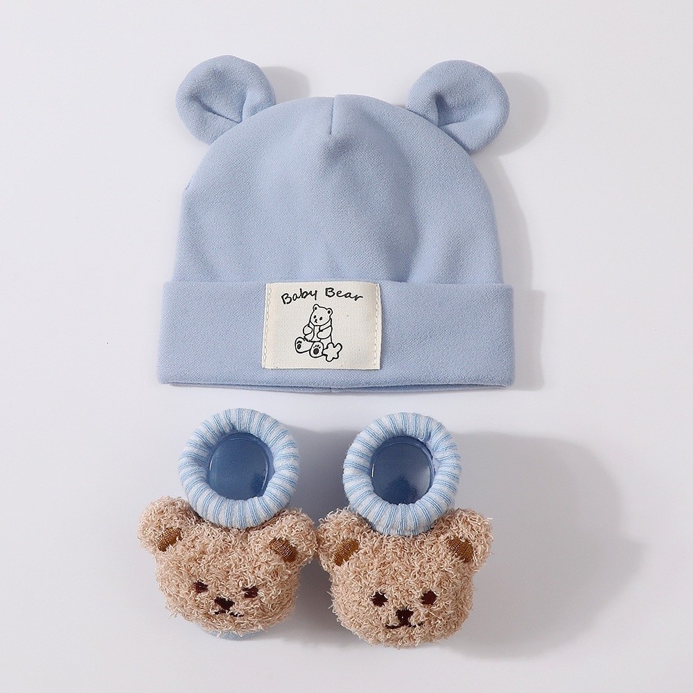 2 piezas/set: Lindo conjunto d - Infant Beanie Hat With Ears reseña y precio
