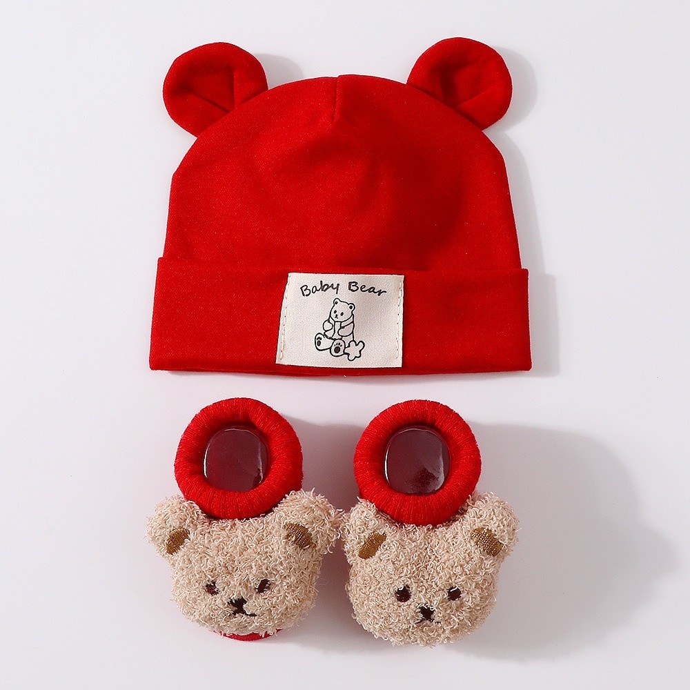 2 piezas/set: Lindo conjunto d - Infant Beanie Hat With Ears reseña y precio