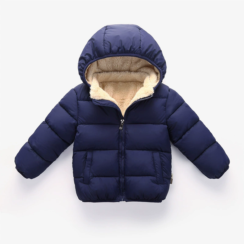 Chaqueta acolchada con capucha - Toddler Boy Winter Fleece Jacket reseña y precio