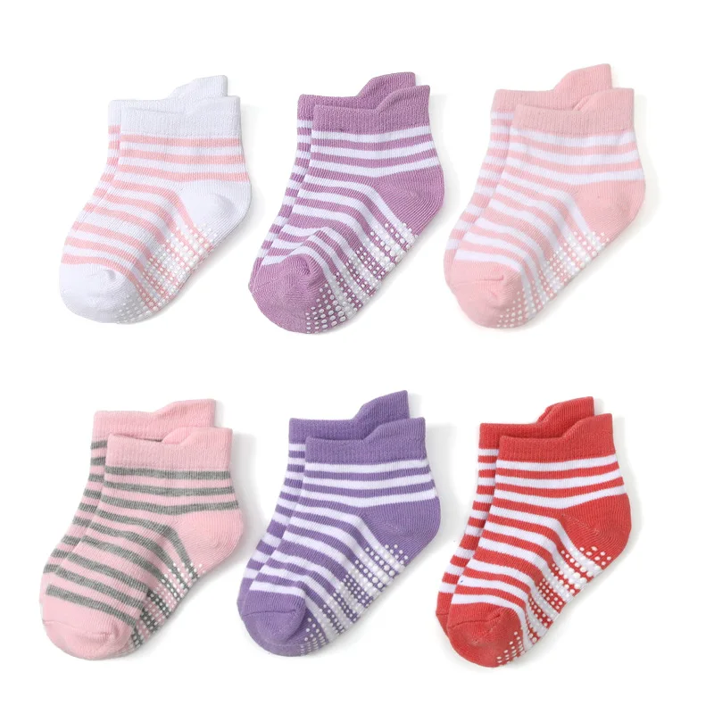 Paquete de 6 Calcetines Antide - Unisex Baby Socks Non Slip reseña y precio