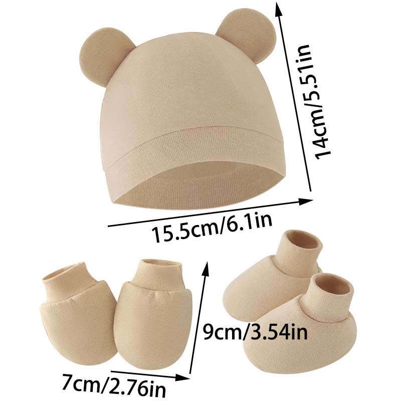 Gorro, Guantes y Calcetines pa - Infant Beanie Hat With Ears reseña y precio