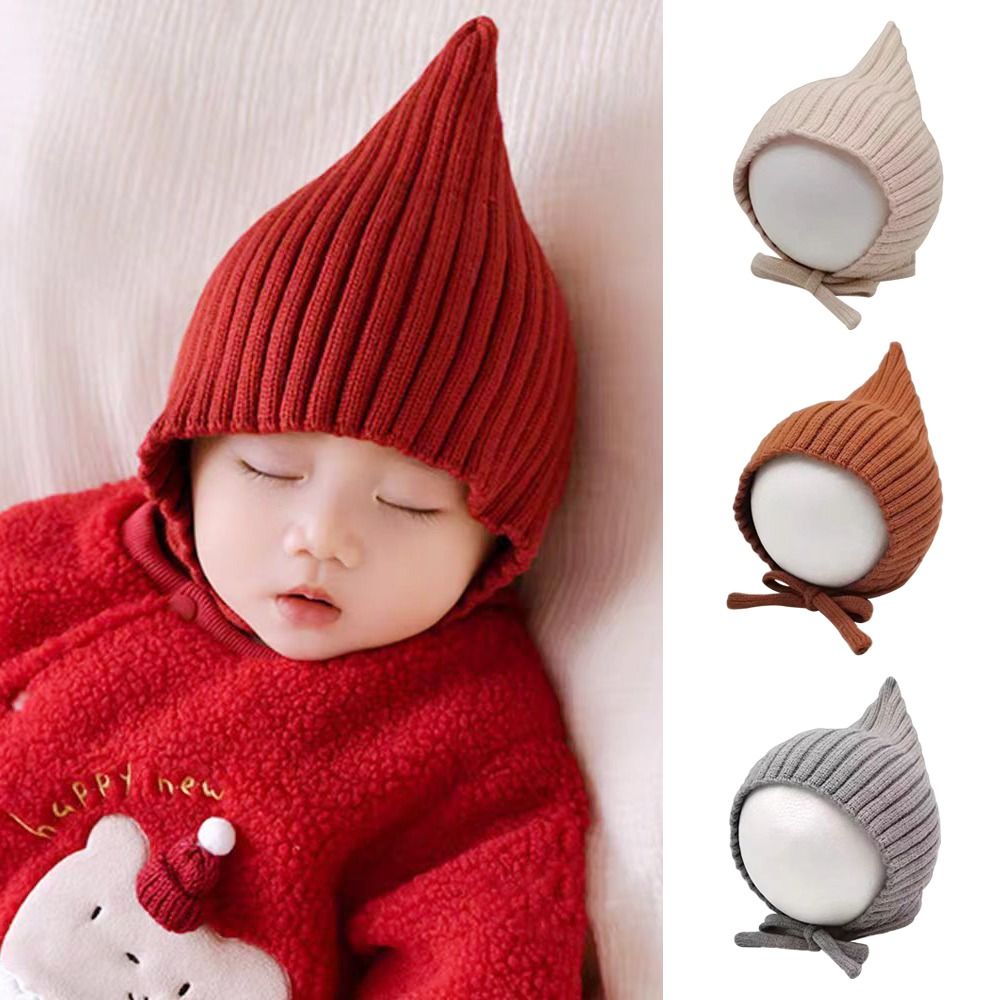 Gorro bonito de Color sólido p - Infant Beanie Hat With Ears reseña y precio