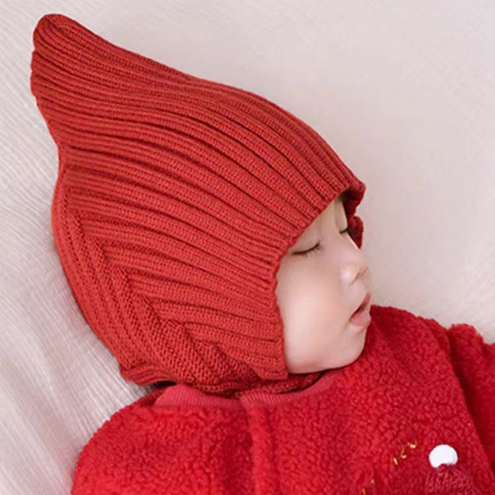 Gorro bonito de Color sólido p - Infant Beanie Hat With Ears reseña y precio