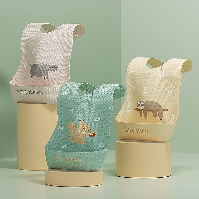 Babero de alimentación ajustab - Waterproof Baby Bibs Silicone reseña y precio