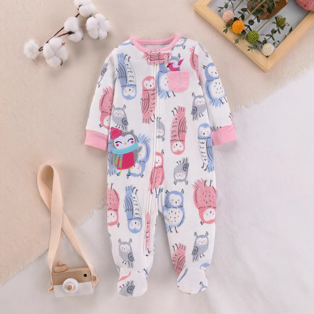 Pijama de Algodón Puro para Be - Cotton Baby Onesies Zipper reseña y precio