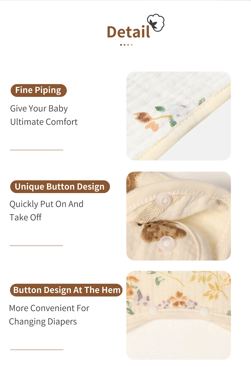 INSULAR Body para bebé recién  - Newborn Baby Girl Romper Floral reseña y precio