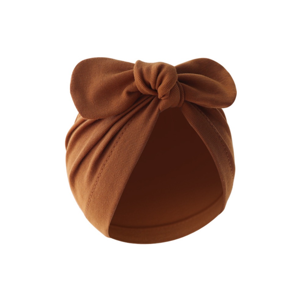 Gorro bonito con nudo de flor  - Infant Beanie Hat With Ears reseña y precio