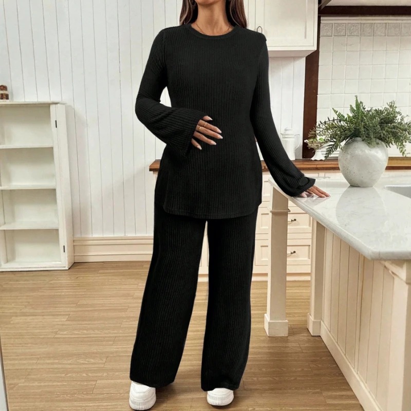 Conjunto de Maternidad Tejido  - Maternity Wear reseña y precio
