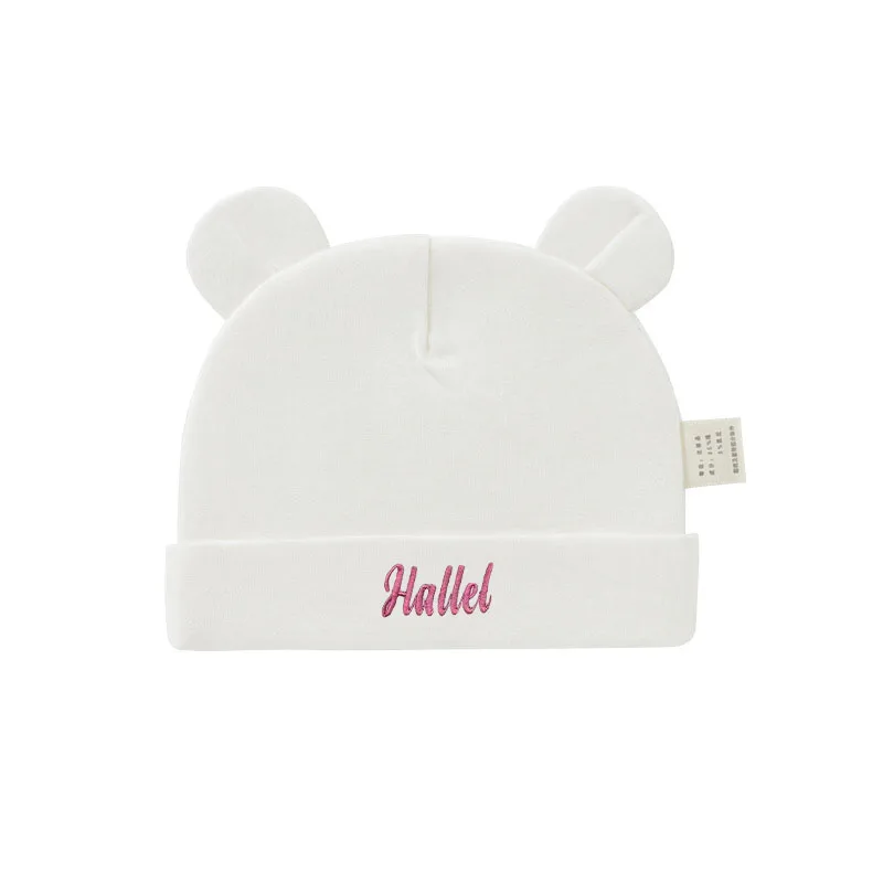 Gorro de Bebé Personalizado Un - Infant Beanie Hat With Ears reseña y precio