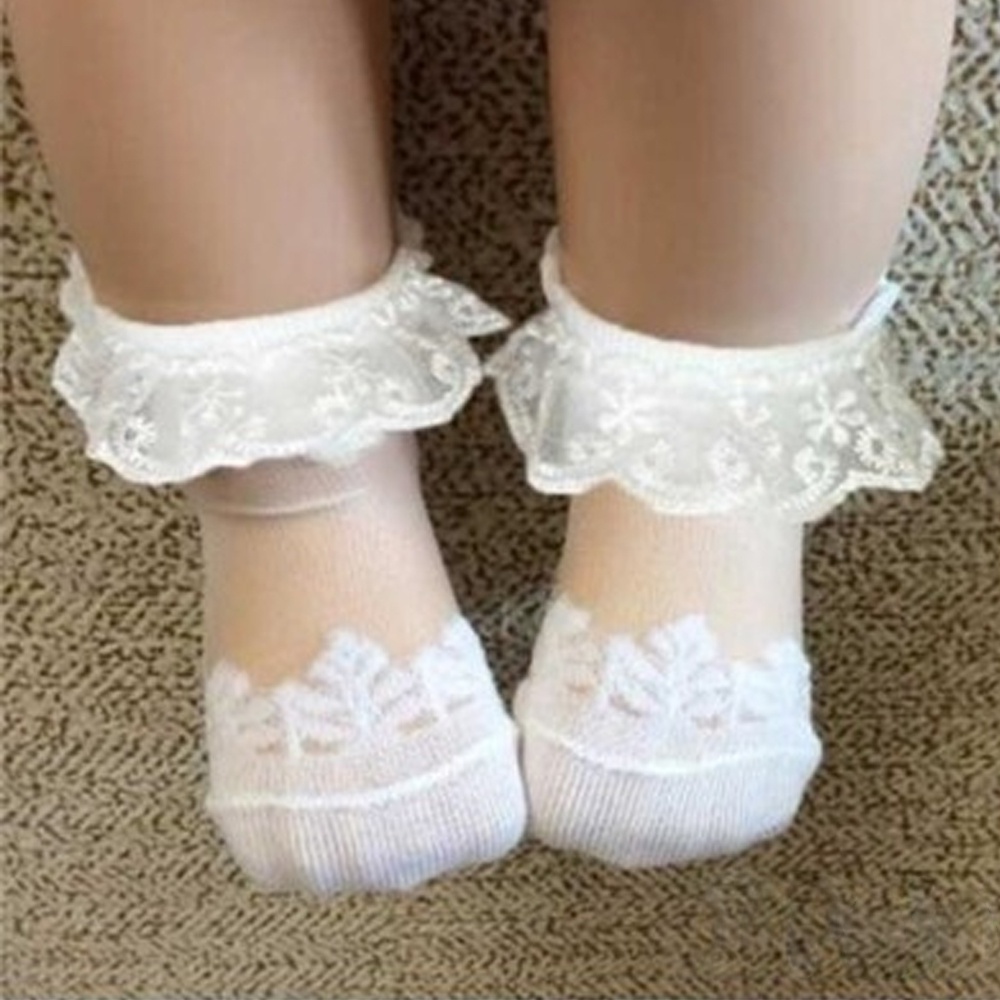 Calcetines bonitos de encaje c - Unisex Baby Socks Non Slip reseña y precio