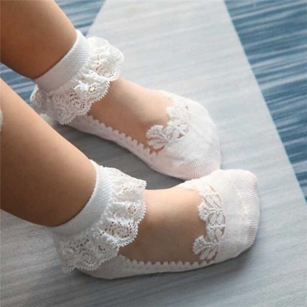 Calcetines bonitos de encaje c - Unisex Baby Socks Non Slip reseña y precio