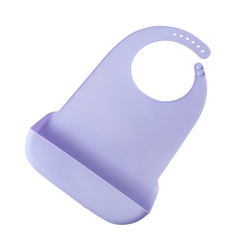 Babero silicona calidad alimen - Waterproof Baby Bibs Silicone reseña y precio