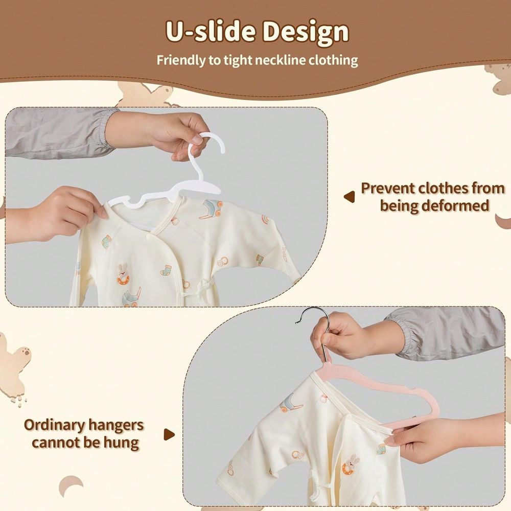 Paquete de 70 100 perchas para - Baby Clothes reseña y precio