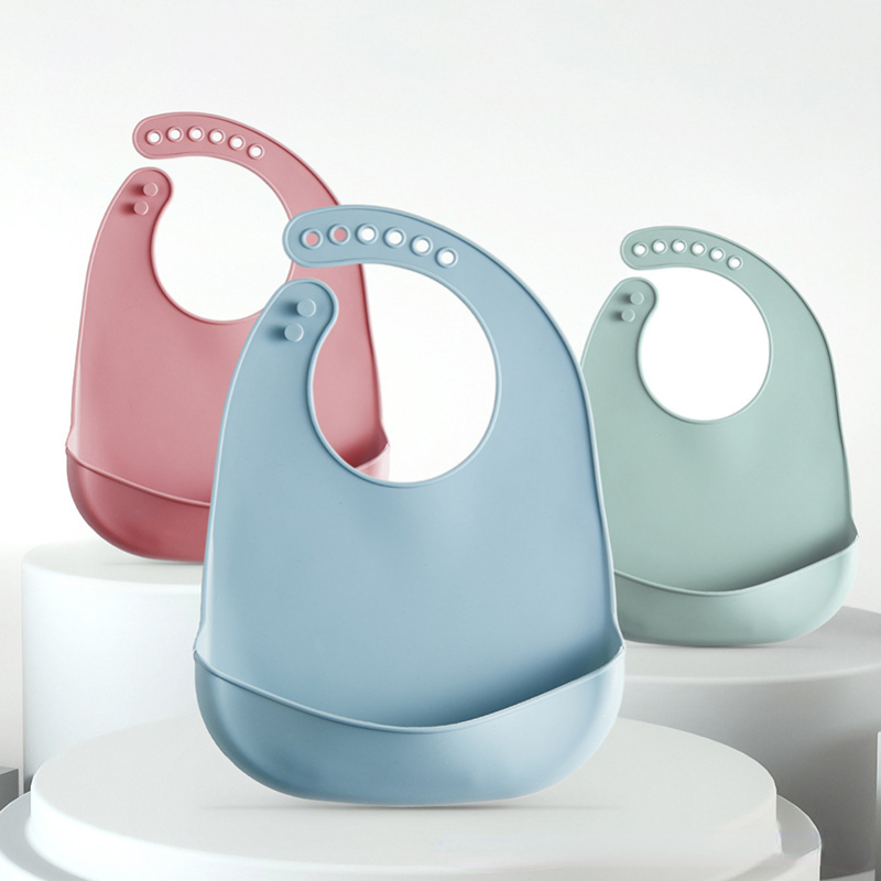 Baberos de silicona para bebés - Waterproof Baby Bibs Silicone reseña y precio